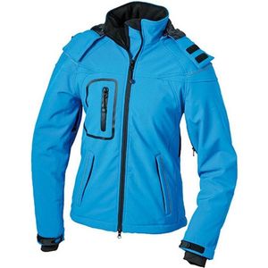 James and Nicholson Dames/dames Winter Softshell Jacket (Aqua Blauw)