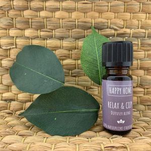 Happy Home diffuser blend,  Relax & Cozy, 100% natuurlijke etherische olie