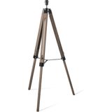 Home sweet home vloerlamp Dia - vintage bruin