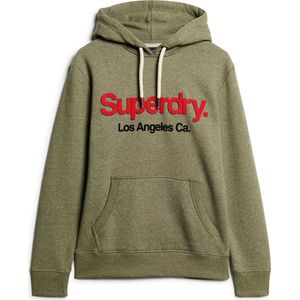 Superdry Gemêleerde Hoodie Groen