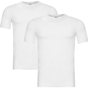 Alan Red - Oakville T-shirt Wit (2Pack) - Heren - Maat XL - Body-fit