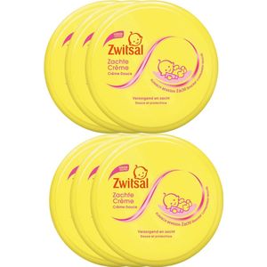 Zwitsal Zachte Creme – Pot 200 ml (6 stuks)