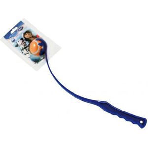 duvoplus - Katapult met bal Blauw/oranje 63cm. Tennisbalwerper met drijvende tennisbal