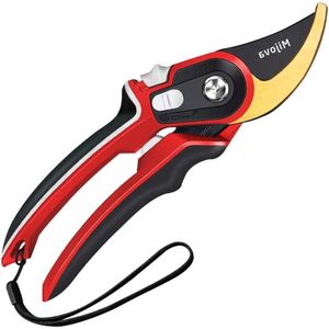 Heavy Duty Gardening Secateurs - Rust Resistant Stainless Steel Blades - Professional Garden Tools