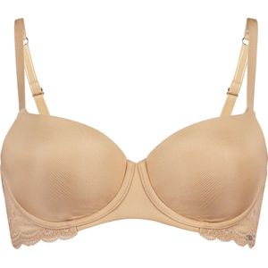 Hunkemöller Angie voorgevormde Dames bh beige - Maat B70