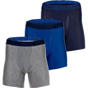 Under Armour Boxershorts UA PERFORMANCE TECH - SOLID 6 IN 3PK Set van 3