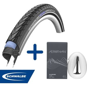 Fietsband - Schwalbe - Buiten- & binnenband - Marathon Plus & SV17E - 28 inch x 1.40 - 2.00 - 60 mm