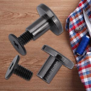 20 stuks lederen ambachten klinknagel - 5mm/8mm reparatie benodigdheden - duurzaam messing schroefdraad platte kop schroeven nagel klinknagel voor riem handtas telefoon tas decoratie accessoires