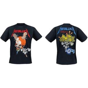 Metallica - Damage Inc Heren T-shirt - 2XL - Zwart