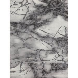 Vloerkleed laagpolig 160x230 cm - Zacht - Modern design - MARBLE by The Carpet