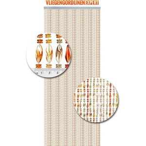 Vliegengordijnenexpert Chios - Vliegengordijn - 100x240 cm - Multicolor