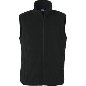 Clique Polar Fleece Bodywarmer Basic - Zwart - Maat L