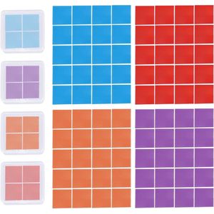 80pcs DIY Diamond Painting Glue Circular Dot Drill Glue Paste Handmade Accessories (2x2cm)