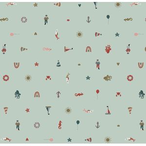 Cadeaupapier / inpakpapier - Icons - Ocean - 70x300 cm