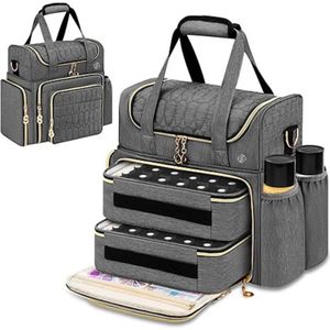 Equivera Nagellak Koffer - Nagellak Koffer - Nagellak Organizer - Koffer voor Nagellak - Beautycase