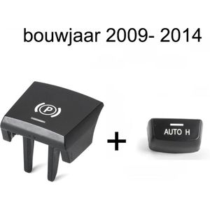 Auto Parking- Handremknop - Handrem P Key Button + AUTO H geschikt voor BMW 5/6 Serie 2009-2014