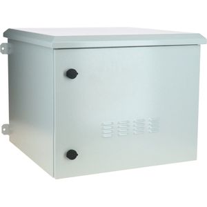 DSIT 9U outdoor patchkast voor wandmontage IP55 - 600x600x500mm (BxDxH) - serverbehuizing - serverrack - 19 inch