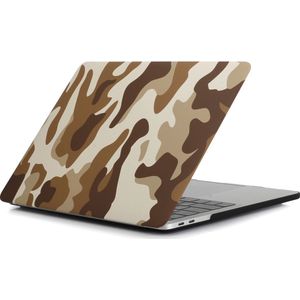 Case geschikt voor Apple MacBook Pro 16 (2019-2020) - Mobigear - Design Serie - Hardcover - Desert Camauflage - Geschikt voor Apple MacBook Pro 16 (2019-2020) Cover