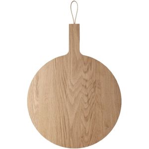 Eva Solo - Nordic Kitchen Snijplank Ø 35 cm - Bruin - Hout - Leer