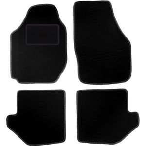 Zwarte veloursmatten voor: Toyota RAV4 I SUV (1994-2000)