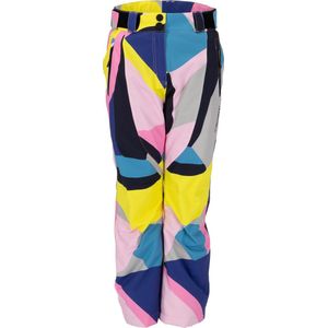 Rehall ROMANA-R-jr. Meisjes Wintersportbroek Geel 128 - Skibroek - Snowboardbroek - Gewatteerd