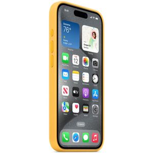 Apple - Siliconen Hoesje - Magsafe - iPhone 15 Pro - sunshine