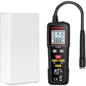 Digitale Remvloeistoftester Auto – Remolie Vochtdetector Dot3/Dot4/Dot5.1, Met Achtergrondverlichting, Flexibele Sonde Remolietester