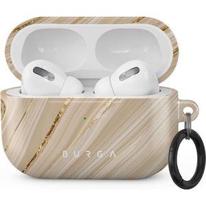 Burga Hoesje Geschikt voor AirPods Pro - Burga Airpods case - beige