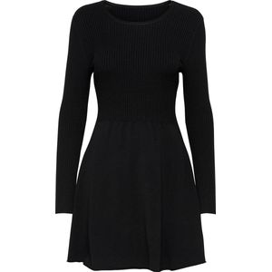 ONLY ONLALMA L/S O-NECK DRESS KNT NOOS Dames Jurk - Maat XS