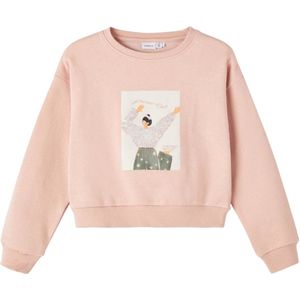 Name it Kinderkleding Meisjes Sweater Tanise Rose Smoke - 146/152