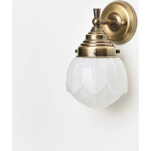 Art Deco Trade - Wandlamp Lotus Royal Brons