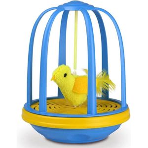 OurPets Interactief kattenspeelgoed - Bird in a cage