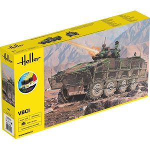 1:35 Heller 57147 VBCI Military Vehicle - Starter Kit Plastic Modelbouwpakket