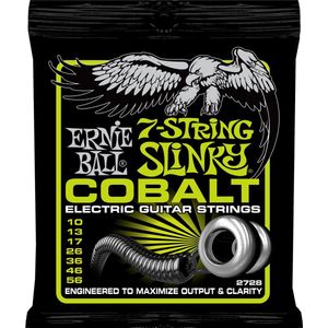 Ernie Ball 2728 Cobalt 7-String Regular Slinky 7, 8 en 12-snarenset