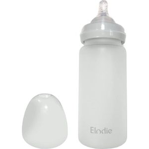 Elodie glazen babyfles - Baby flessen - Baby fles - siliconen anti-koliek speen - 0m+ - Mineral Green