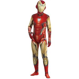 Superheldendroom - Iron Man 2 - 146/152 (10/11 Jaar) - Verkleedkleding - Superheldenpak