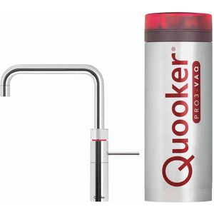 Quooker Fusion Square Kokendwaterkraan - U uitloop - PRO3 VAQ - Chroom