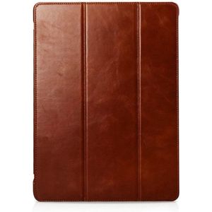 iCarer - iPad Air (2019) Hoes - Smart Cover Echt Leer Bruin