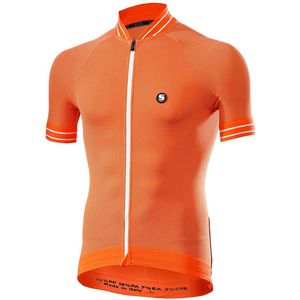Sixs Clima Korte Mouw Wielertrui Oranje XL Man