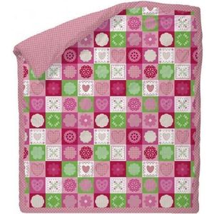 LIEF! Quilt Lotte - Sprei - 120x150 cm - Pink