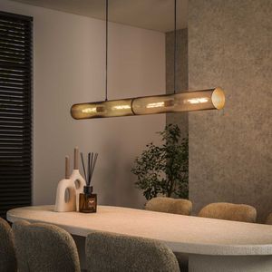 LifestyleFurn Hanglamp Manda - Artic Black - 4-lamps
