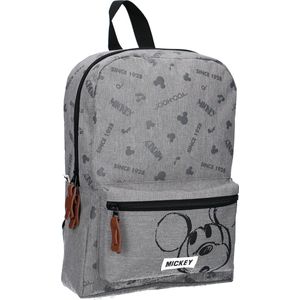 Disney Mickey Mouse Repeat After me Rugzak - 9,1 l - Grijs