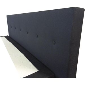 Slaaploods.nl Dana - Boxspring inclusief matras - 140x210 cm - Zwart