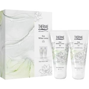 Therme Zen White Lotus Shower Gel + Shower Scrub Geschenkset