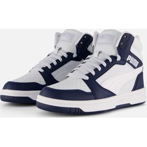 Puma Rebound v6 Mid Sneakers blauw Synthetisch - Maat 37