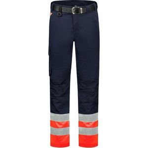 Tricorp Werkbroek High Vis 503012 - Mannen - Ink/Rood - 42