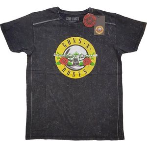 Guns N' Roses - Classic Logo Heren T-shirt - L - Zwart