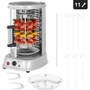 Royal Catering Verticale grill - 3-in-1 - 1.500 W - 21 L - Multi Grill - Gyrosgrill - Kebabgrill