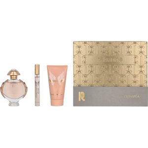 Paco Rabanne Olympea Eau De Parfum Gift Set - edp 50ml - bodylotion 75ml - travelspray 10ml