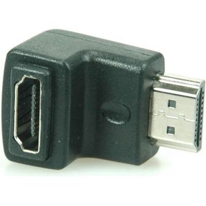 Adapter - HDMI-A mannelijk - HDMI-A vrouwelijk - 90° gehoekt